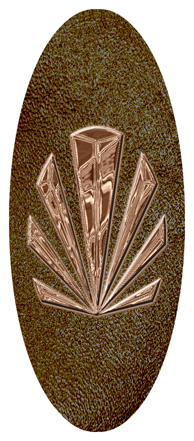 Bronze Sunburst Shimmer Brown